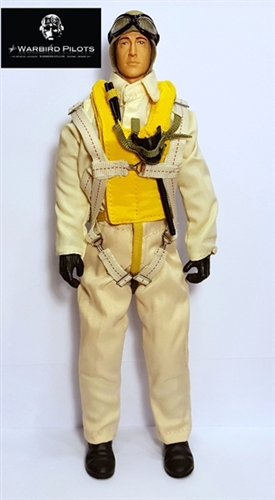 RC Pilot Figure, WWII American USAAF Pilot, 1/7th Scale, 1/8th Scale